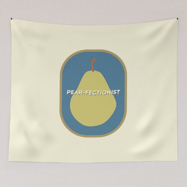 Item preview, Pearfectionist (Perfectionist) Pun Fruit Label designed and sold by lexa-jpg.