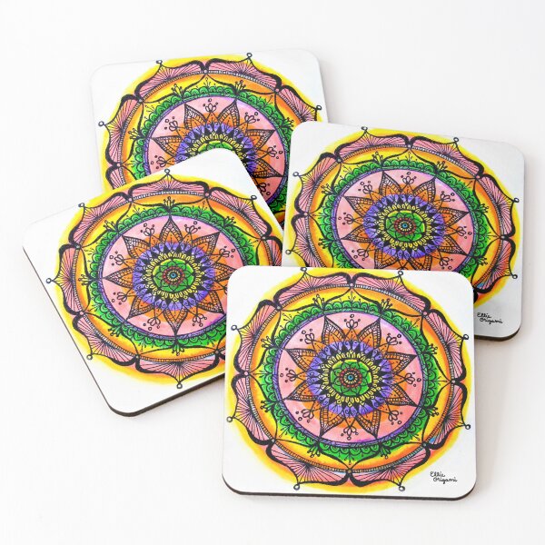 Item preview, Warm Mandala designed and sold by EllieOrigami.