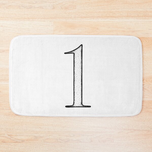 Item preview, Dotart/Dotwork illustration of Number 1 designed and sold by MagnetitaBySil.