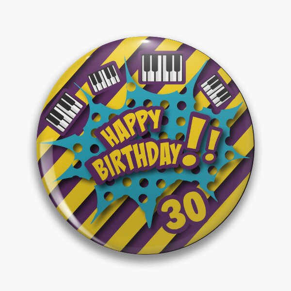 Item preview, 30th birthday piano designed and sold by Astralia.