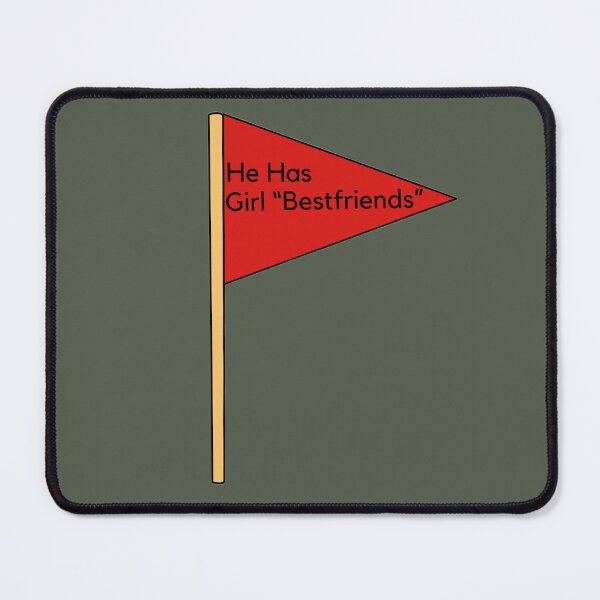 Item preview, Red Flag “Girl Bestfriends” designed and sold by Scrapbookpower.