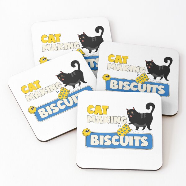 Item preview, Cat Making Biscuits designed and sold by UnstoppableShpy.
