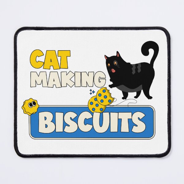 Item preview, Cat Making Biscuits designed and sold by UnstoppableShpy.