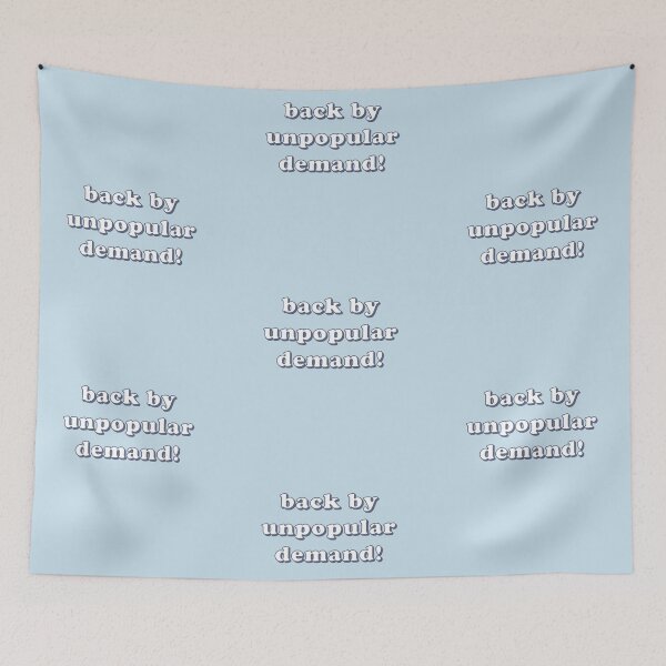 Item preview, Back By Unpopular Demand designed and sold by lexa-jpg.