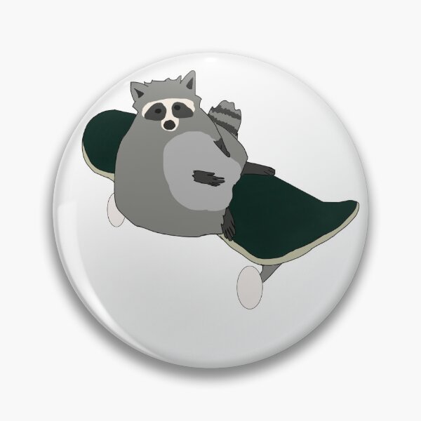 Item preview, Raccoon Skater designed and sold by depressedqueer.