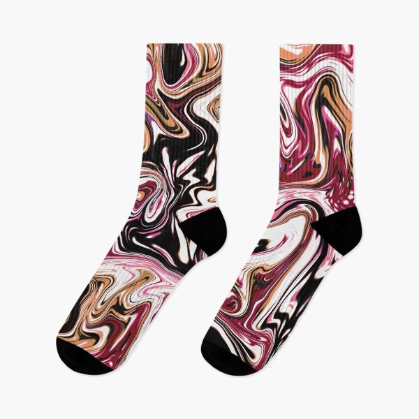 Artikelvorschau, Liquid Marble Hellrosa schwarz entworfen und verkauft von Ashlison.