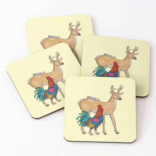 Item preview, Key deer and key west rooster designed and sold by Constancezemcik.