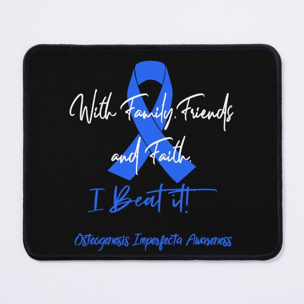 Item preview, Osteogenesis Imperfecta Warrior - With Family, Friends, and Faith - I BEAT IT! designed and sold by Robbsyn.