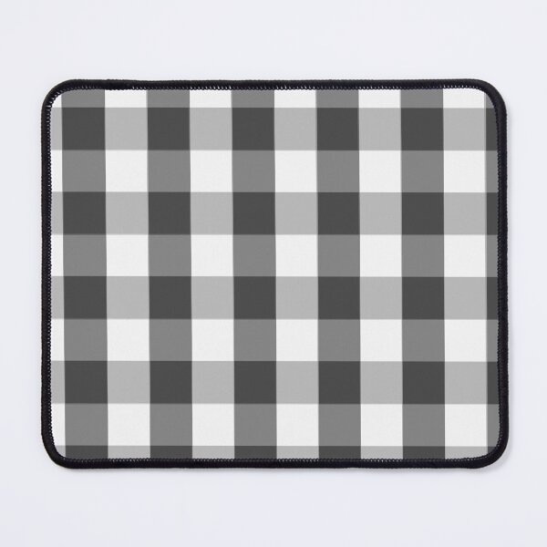 Item preview, Black and White Buffalo Check Plaid designed and sold by Minnie777.