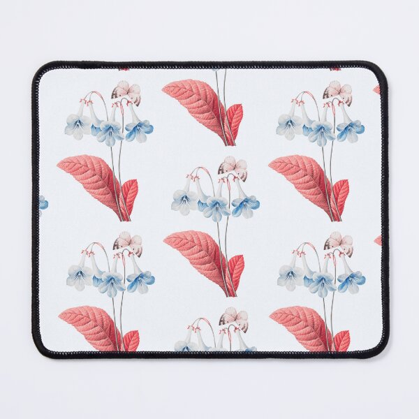 Item preview, Canterbury Flower, Alternative Illustration - Blue and Red Rose designed and sold by DaphneKstudio .