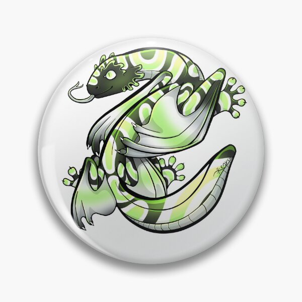 Item preview, Agender Pride Dragon designed and sold by Xenyca.
