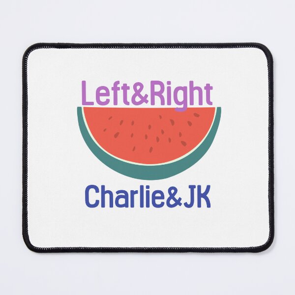 Item preview, Left & right lettering with watermelon designed and sold by Johnallthings.