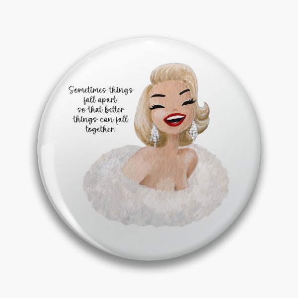 Item preview, Marilyn Monroe Quote, inspirational quote designed and sold by MamaSweetea.