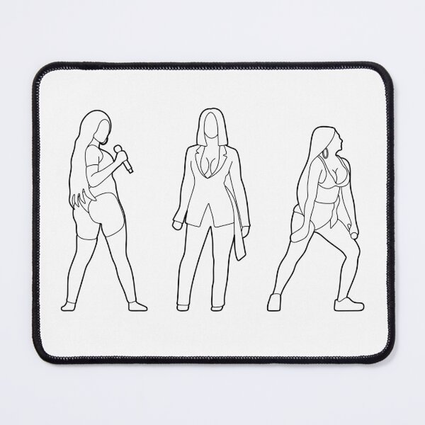 Item preview, minimal cardi b silhouettes designed and sold by SimonNeedham.