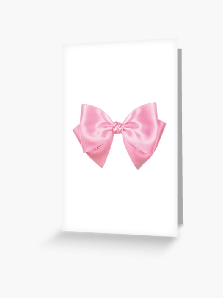 Coquette ribbon bows  Greeting Card for Sale by Pixiedrop