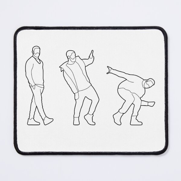 Item preview, minimal drake silhouettes designed and sold by SimonNeedham.