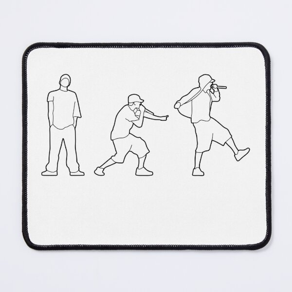 Item preview, minimal eminem silhouettes designed and sold by SimonNeedham.