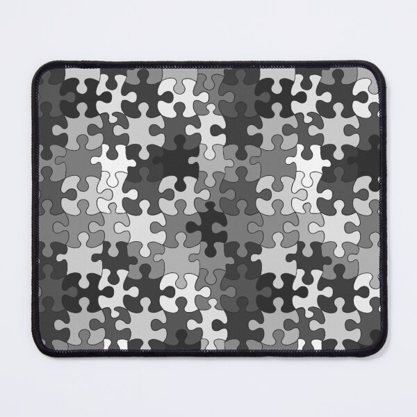 Item preview, Puzzled (Black & White) designed and sold by Art by Kendra Crae.