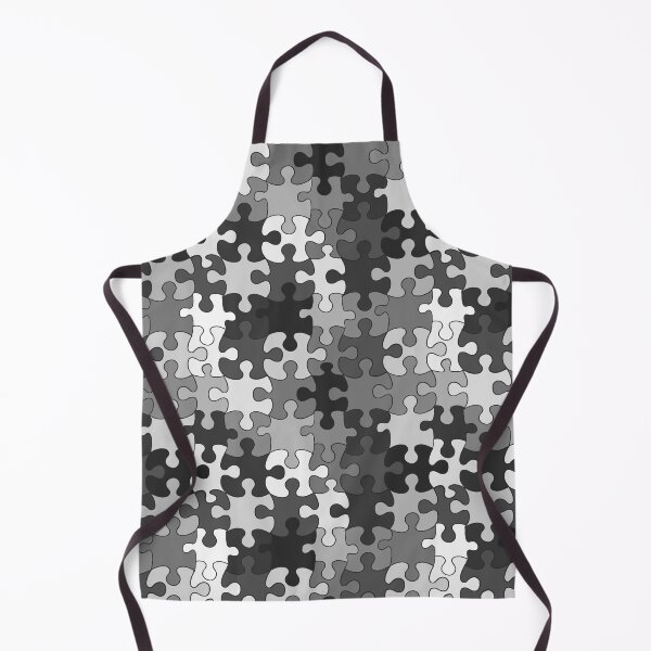 Item preview, Puzzled (Black & White) designed and sold by Art by Kendra Crae.