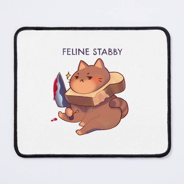 Item preview, Feline Stabby designed and sold by Vooolatility.