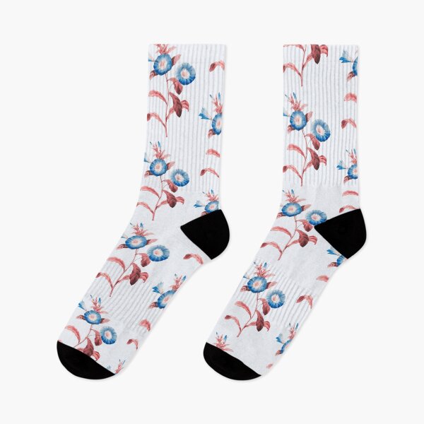 Item preview, Field Bindweed Flower, Alternative Illustration - Blue and Red Rose designed and sold by DaphneKstudio .