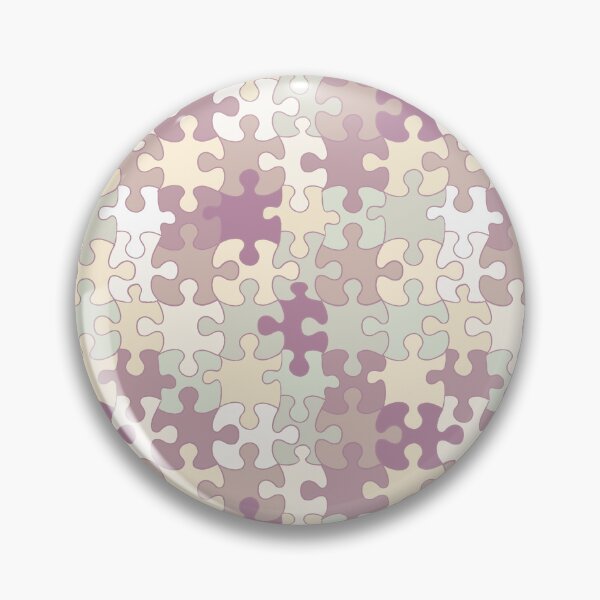 Item preview, Puzzled (Cottagecore Pastels) designed and sold by Art by Kendra Crae.