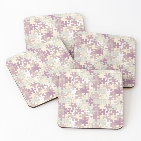 Item preview, Puzzled (Cottagecore Pastels) designed and sold by Art by Kendra Crae.