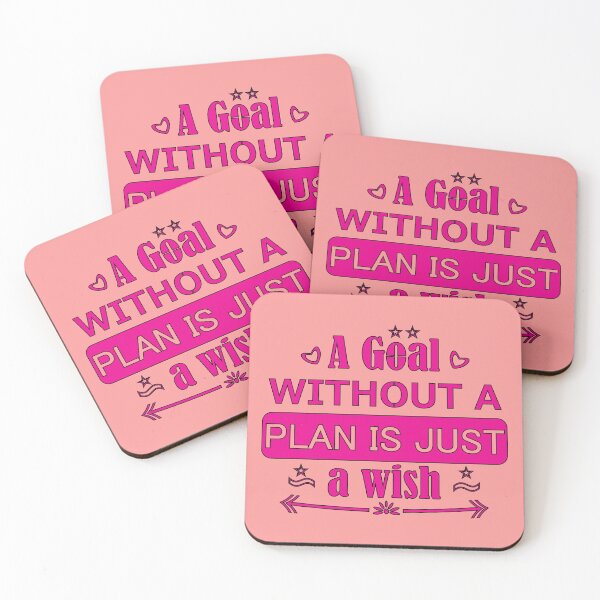 Item preview, A Goal Without A Plan Is Just A Wish  designed and sold by CadDesignerr.