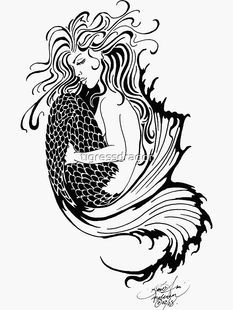 Little Mermaid Tattoo on Shoulder - Best Tattoo Ideas Gallery