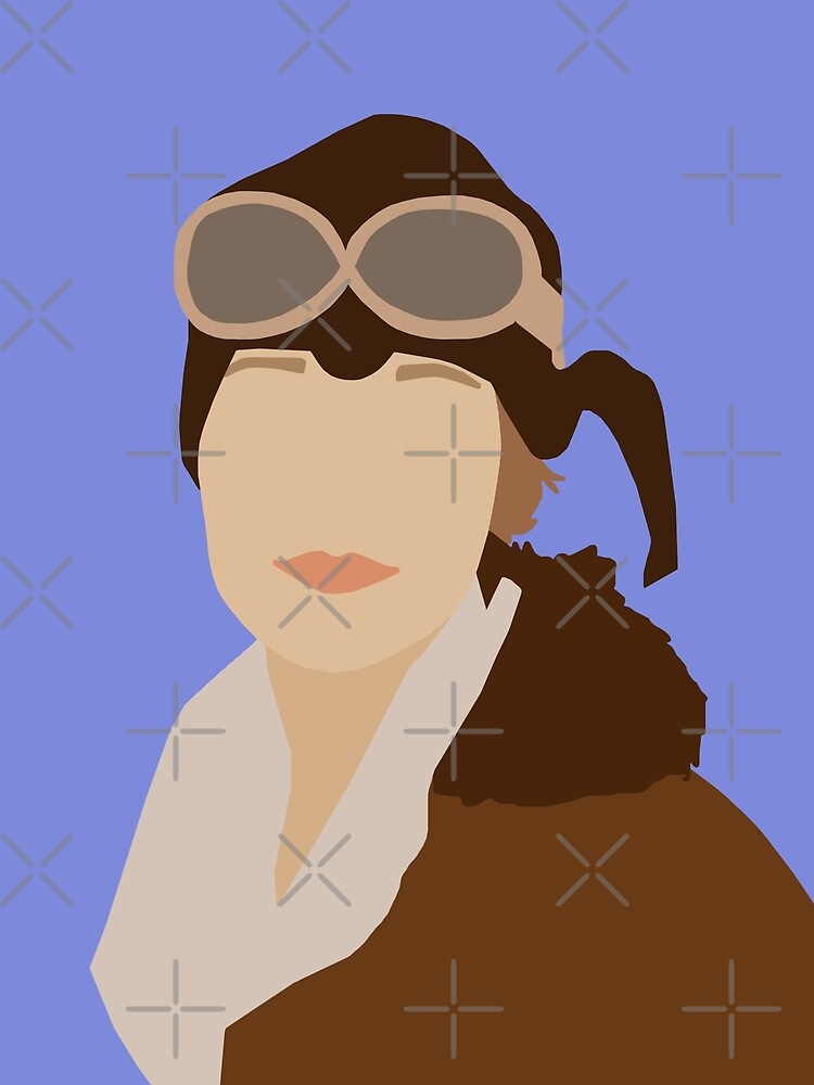 Amelia Earhart by thefilmartist