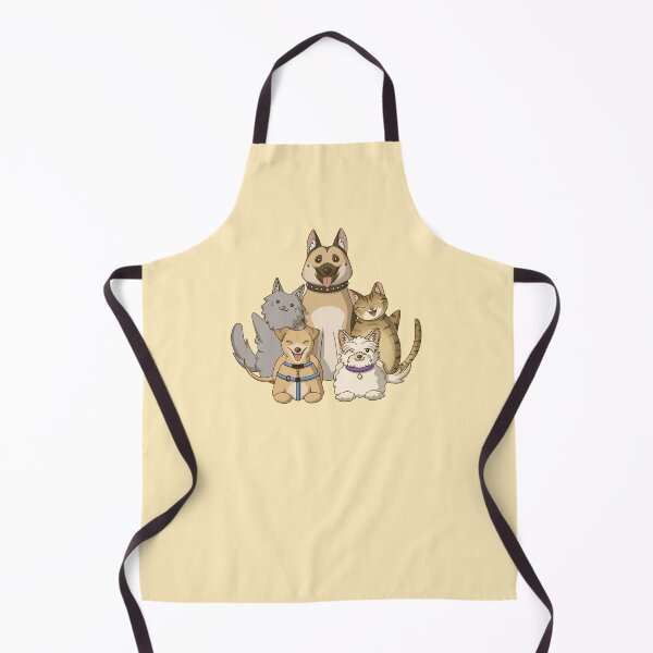 Item preview, King the Floof and Furriends designed and sold by Kyna Arts.