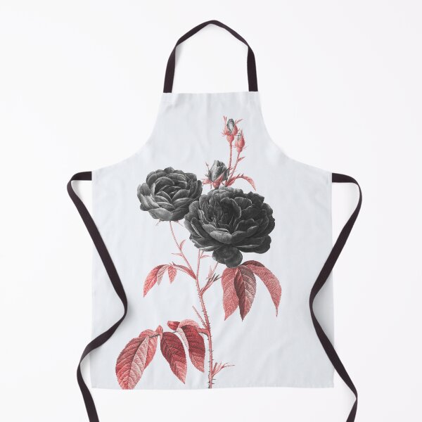 Item preview, Rosa francesa púrpura, Ilustración alternativa - Rosa negra y roja designed and sold by DaphneKstudio .