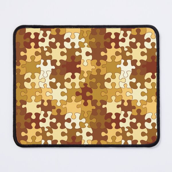 Item preview, Puzzled (Gold) designed and sold by Art by Kendra Crae.