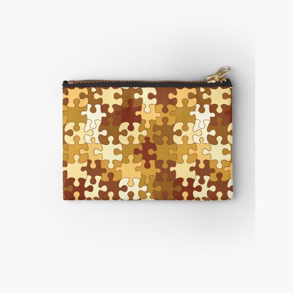Item preview, Puzzled (Gold) designed and sold by Art by Kendra Crae.