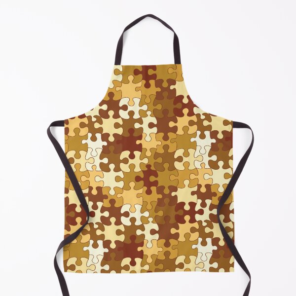 Item preview, Puzzled (Gold) designed and sold by Art by Kendra Crae.