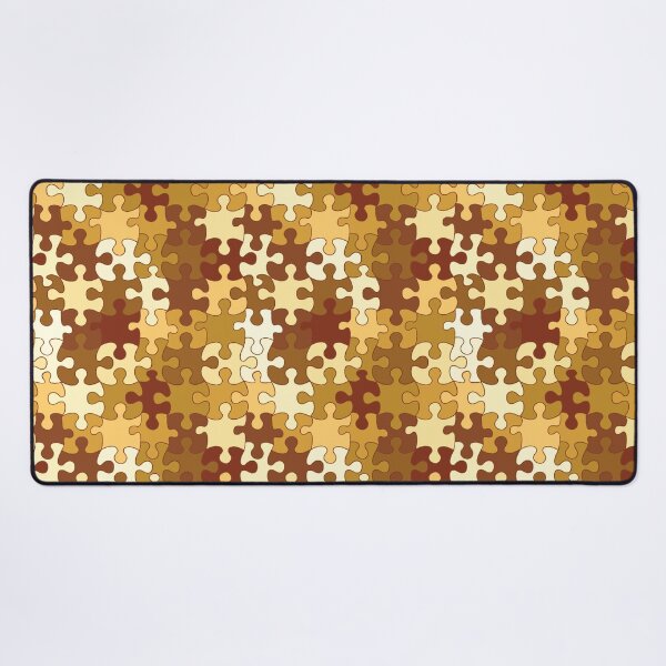 Item preview, Puzzled (Gold) designed and sold by Art by Kendra Crae.