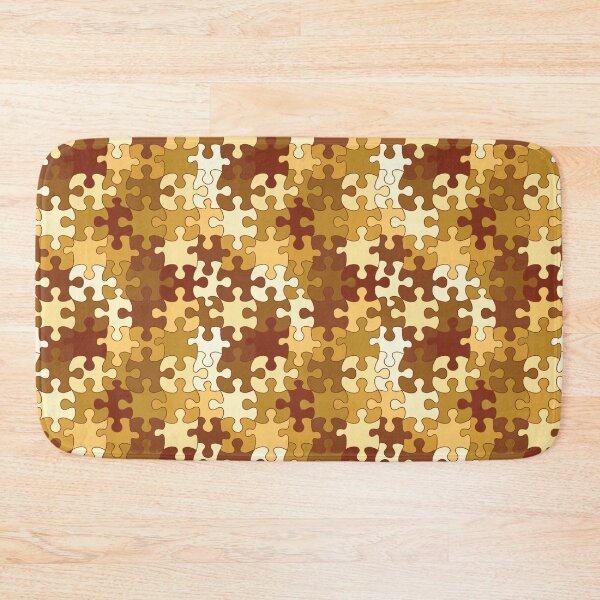 Item preview, Puzzled (Gold) designed and sold by Art by Kendra Crae.