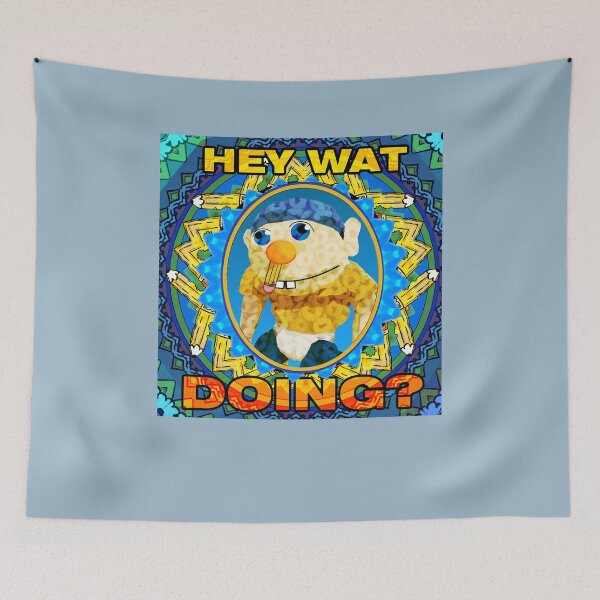 Item preview, Overcome The Enemy Hey Wat Doing Sml Retro designed and sold by Suicannout121.