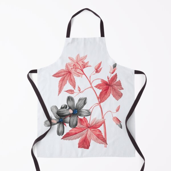 Item preview, Lavatera Phonica Flower, Alternative Illustration - Black and Red Rose designed and sold by DaphneKstudio .