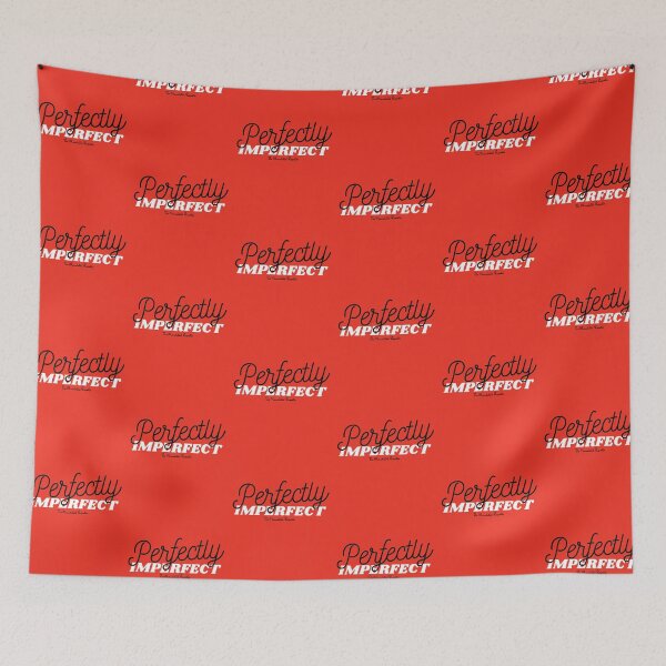 Item preview, Perfectly Imperfect - Red and Black designed and sold by TheReporter1.