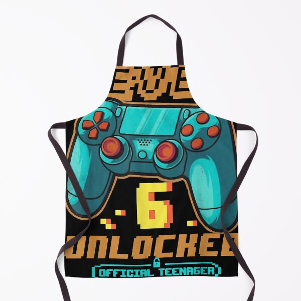Item preview, Level 6 Unlocked Official Teenager 6thBirthday Gamer designed and sold by ERICDREWS.