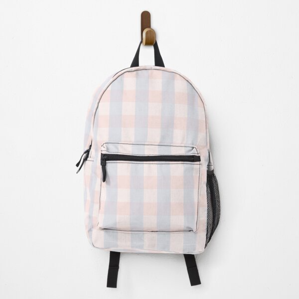Item preview, light blue & pink gingham check, checkers, checked, checkered, checkerboard pattern designed and sold by zzzozzo.
