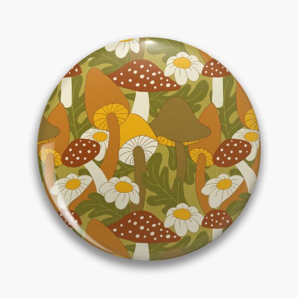 Item preview, 1970s Retro Flora & Funga designed and sold by TursiArt.