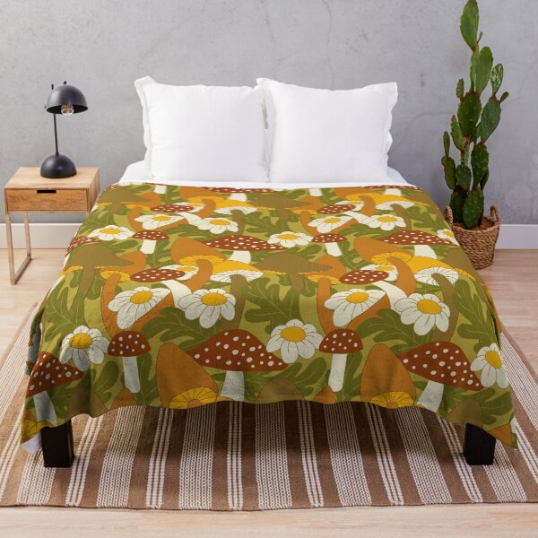 Item preview, 1970s Retro Flora & Funga designed and sold by TursiArt.
