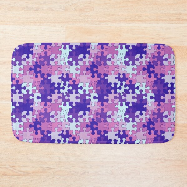 Item preview, Puzzled (Neon) designed and sold by Art by Kendra Crae.