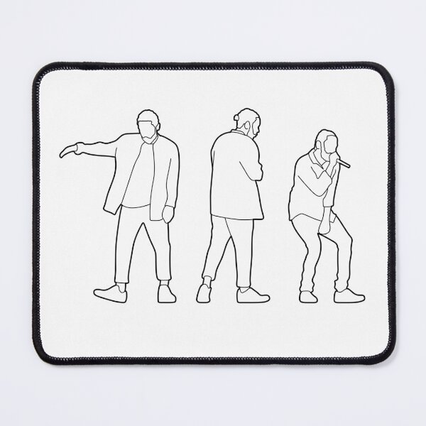 Item preview, minimal kendrick lamar silhouettes designed and sold by SimonNeedham.