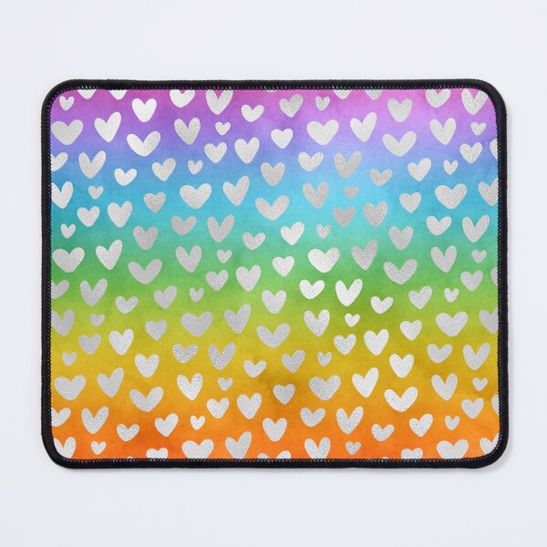 Item preview, Pride Rainbow Hearts Pattern designed and sold by stringtheories.