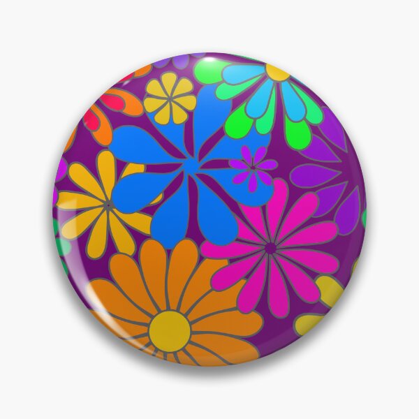 Item preview, Flower Power Hippy Retro Art designed and sold by Alondra.