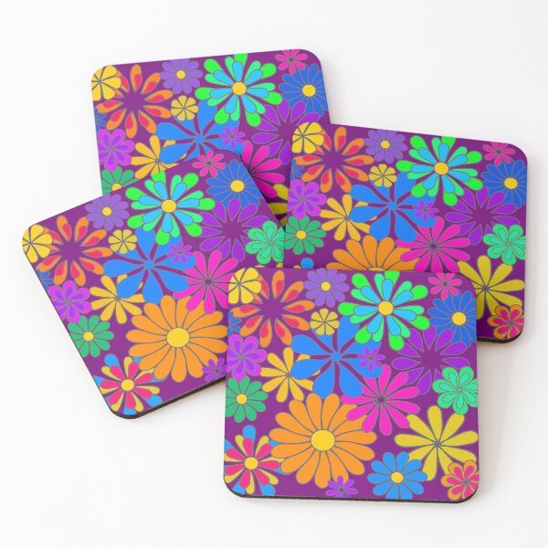 Item preview, Flower Power Hippy Retro Art designed and sold by Alondra.