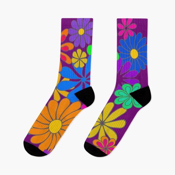 Item preview, Flower Power Hippy Retro Art designed and sold by Alondra.